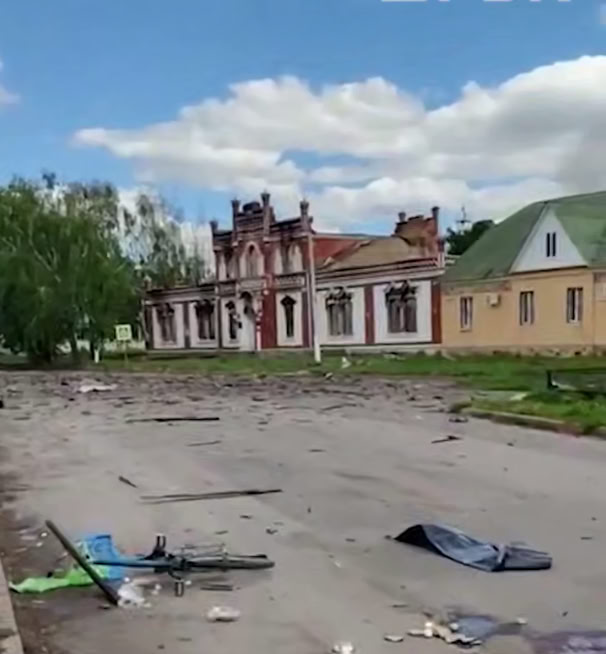 Ракетный удар по Глушково: погибла женщина, разрушено здание МВД